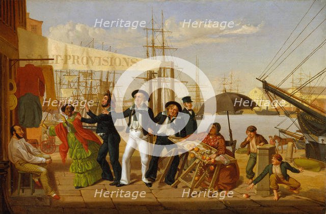 After a Long Cruise, 1857. Creator: John Carlin.