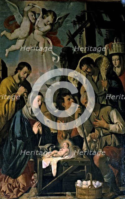 Adoration of the Shepherds', oil on canvas.