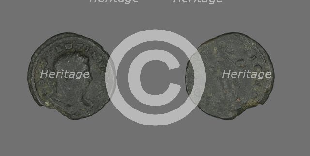Coin Portraying Emperor Constantine I, 310-311 AD. Creator: Unknown.