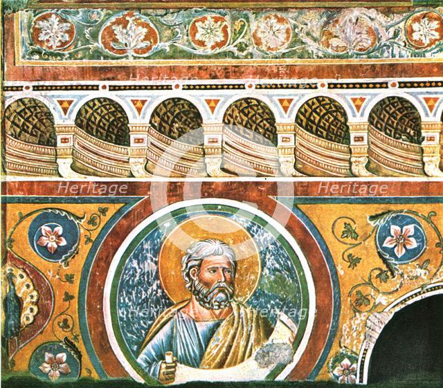 Decoration in the church of Santa Maria Maggiore, Rome, Italy, (1928). Creator: Unknown.