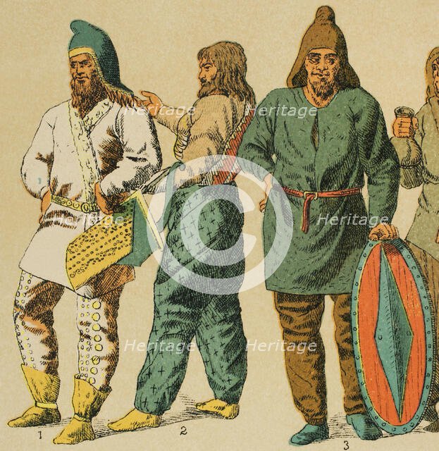 Scythians and Parthians, Near East, 1881. Creator: Unknown.