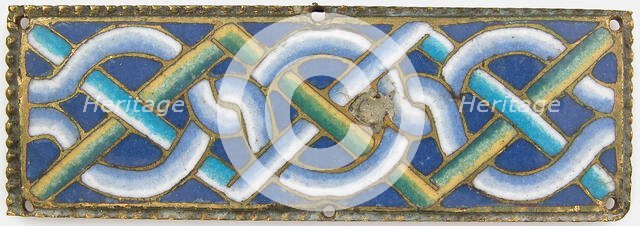 Plaque from a Reliquary Shrine, German, 1160-80. Creator: Unknown.