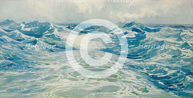 'The Wake of a P. & O.', c1880 (1905). Creator: Alexander Henry Hallam Murray.