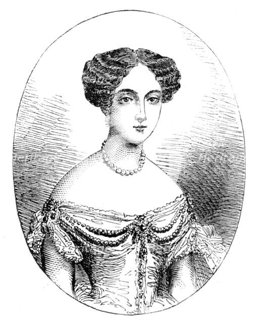 Her Imperial Majesty the Empress of Russia, 1856.  Creator: Unknown.