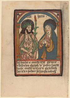 The Man of Sorrows and His Mother, c. 1500. Creator: Unknown.