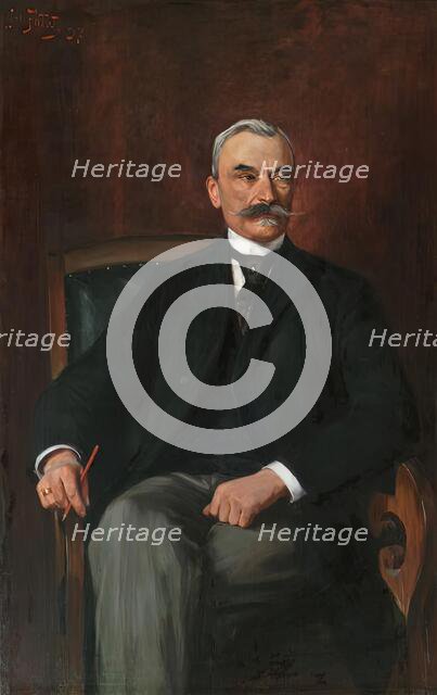 Dr. Stanislaus Ritter von Madeyski, 1897. Creator: Julian Falat.