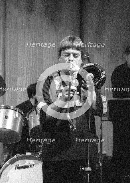Bill Watrous, Fairfield Halls, Croydon, London, July 1985. Creator: Brian O'Connor.