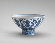 Stem Bowl, Xuande period, 1426/1435. Creator: Unknown.