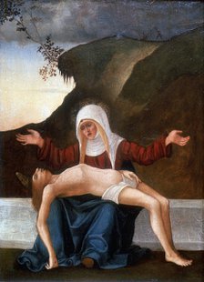'Pieta', early 16th century. Artist: Lodovico Mazzolini