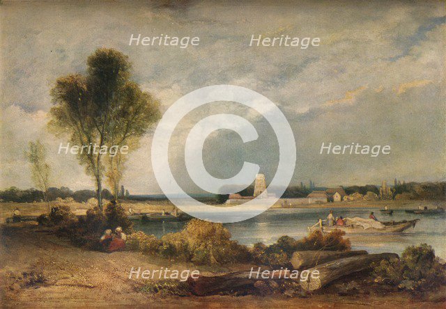 'Landscape in Normandy', 19th century (1934). Artist: Richard Parkes Bonington.