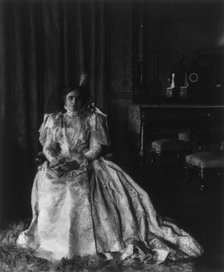 Ida (Saxton) McKinley, 1847-1907, 1897. Creator: Frances Benjamin Johnston.
