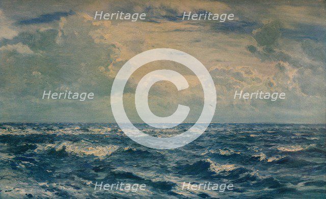 'A Silvery Day West of the Needles, Isle of Wight', 1932. Artist: Henry Moore.