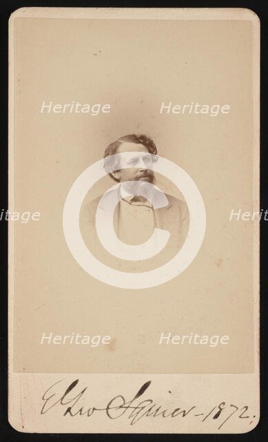 Portrait of Ephraim George Squier (1821-1888), 1872. Creator: Napoleon Sarony.