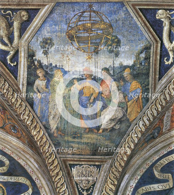 Allegory of Astrology, 1490s. Artist: Pinturicchio, Bernardino (1454-1513)