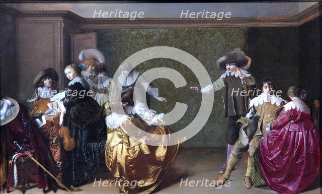 'A Musical Party', 17th century. Artist: Willem Cornelisz Duyster.