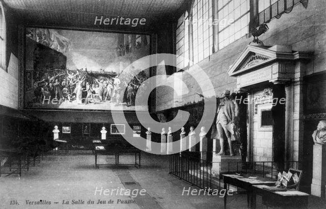 Versailles - La Salle du Jeu de Paume. Creator: Unknown.