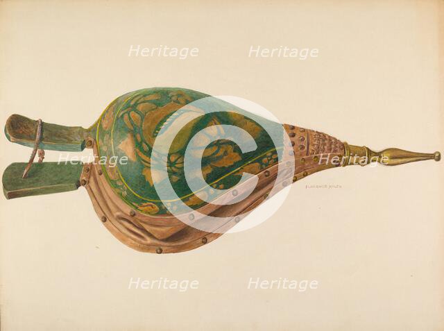 Bellows, c. 1941. Creator: Florence Milto.