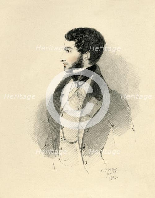 'The Honourable George Byng M.P. afterwards Viscount Enfield, 1833. Creator: Richard James Lane.