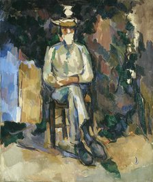 Le Jardinier Vallier, ca 1904-1906. Creator: Cézanne, Paul (1839-1906).