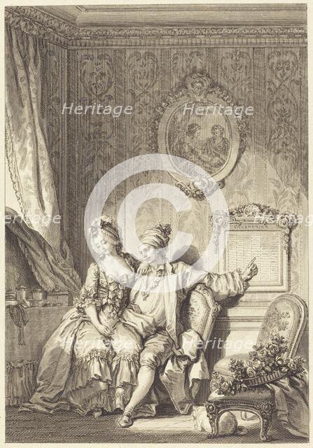 Le calendrier des viellards. Creator: Jean Dambrun.