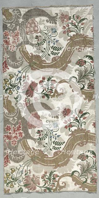 Length of Silk Textile, 1700s. Creator: Unknown.