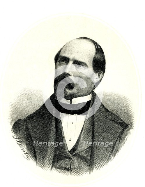 Ramon Cabrera and Griñó (1806-1877), Count of Morella, General Lieutenant of the Carlist Army, en…