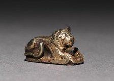 Recumbent Lion Bead, 1980-1801 BC. Creator: Unknown.