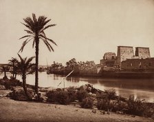 The Island and Temple at Philae, c1869. Creator: Unknown.