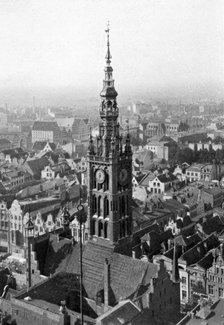 Marienkirche Church steeple, Germany, 1926. Artist: Unknown