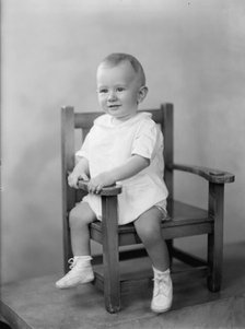 Redmond, John G. Baby - Portrait, 1933. Creator: Harris & Ewing.