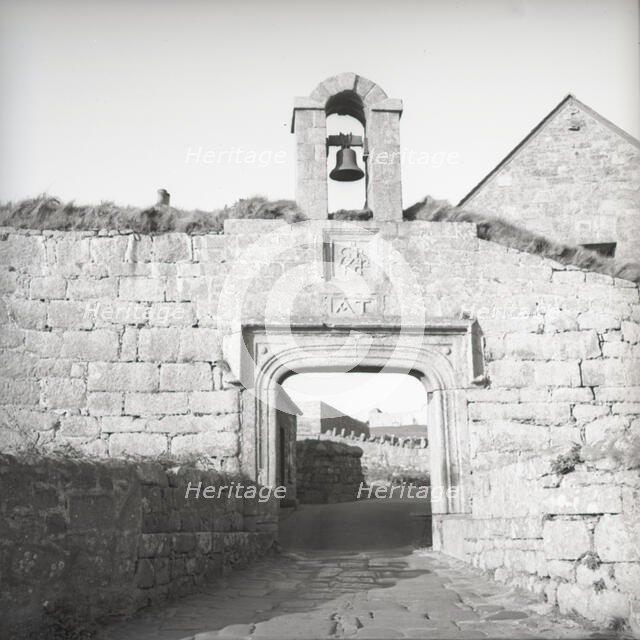 Entrance to Star Castle, Scilly Isles, c1955.  Creator: Arthur Charles Kirby Ware.