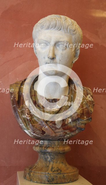 Portrait of the Emperor Tiberius, first quarter of 1st century. Artist: Unknown