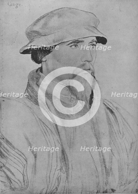 'Sir John Gage',  c1532-1543 (1945). Artist: Hans Holbein the Younger.