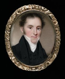 Portrait of a Gentleman, ca. 1825. Creator: George Dame.