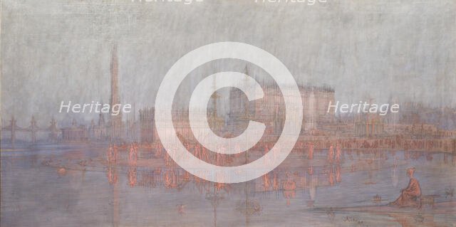 Midsummer Celebration in the Metal City, 1898. Creator: Johan Axel Gustav Acke.