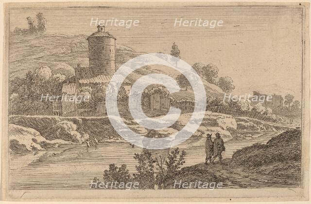 Round Tower near the Tiber. Creator: Herman van Swanevelt.