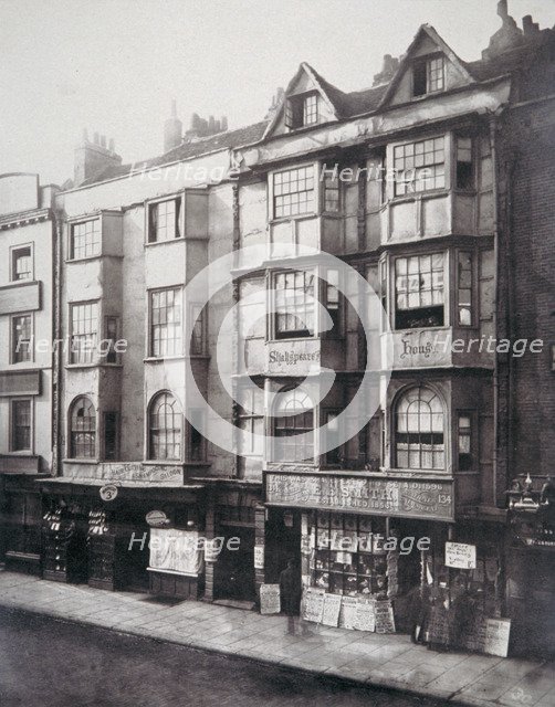 Aldersgate Street, City of London, 1879. Artist: Henry Dixon