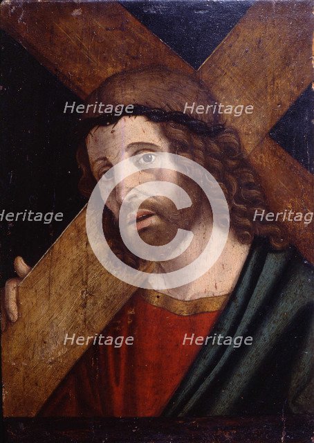 Christ carrying the Cross, c. 1500. Artist: Mazzola, Filippo (1460-1505)