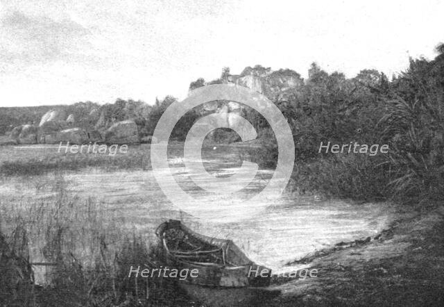 ''Une baie du lac Victoria; Afrique Australe', 1914. Creator: Unknown.