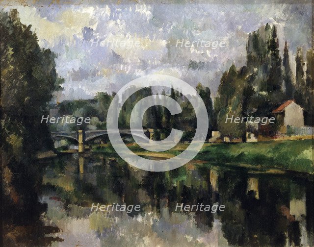 'The Banks of the Marne', 1888-1895. Artist: Paul Cezanne