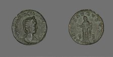 Coin Portraying Empress Otacilla Severa, 244-248. Creator: Unknown.