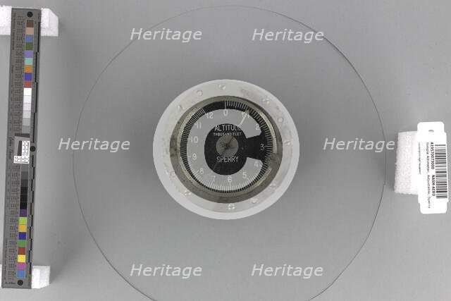 Simple Altimeter, Adjustable, Sperry. Creator: Sperry Corporation.