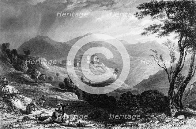 'Village of Naree', 1845. Creator: Unknown.
