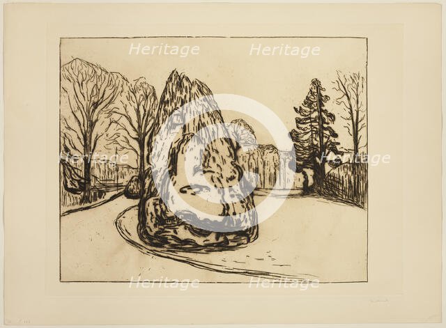 The Garden, 1902. Creator: Edvard Munch.