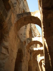 Amphitheatre of El Jem, Tunisia, 2009. Creator: Amanda Waite.