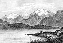 Te-Anau Lake, New Zealand, 1890. Creator: Unknown.