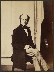 Portrait of a Man, about 1856. Creator: Roger Fenton.