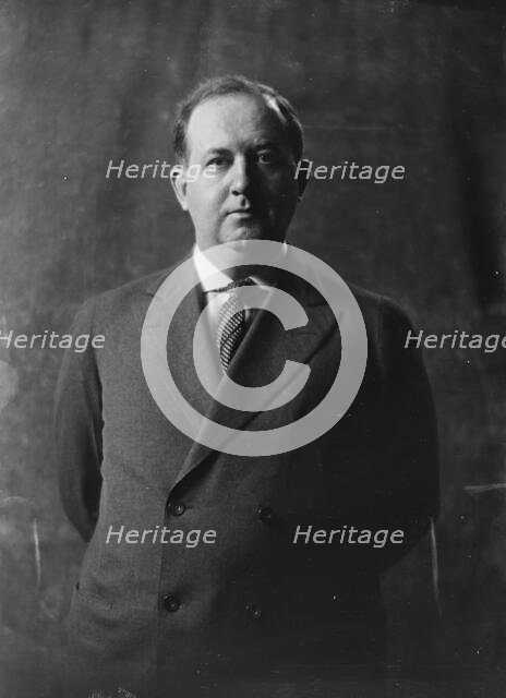 Bruce, Ned, Mr., portrait photograph, 1919 July 10. Creator: Arnold Genthe.