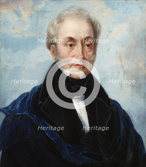 Portrait of Prince Adam Jerzy Czartoryski (1770-1861), between 1840-1850. Creator: Unknown.