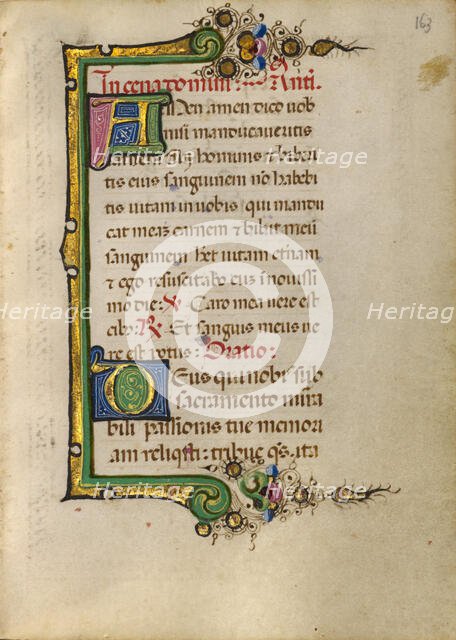 Decorated Initial A; Decorated Initial D; Gualenghi-d'Este Hours, about 1469. Creator: Unknown.